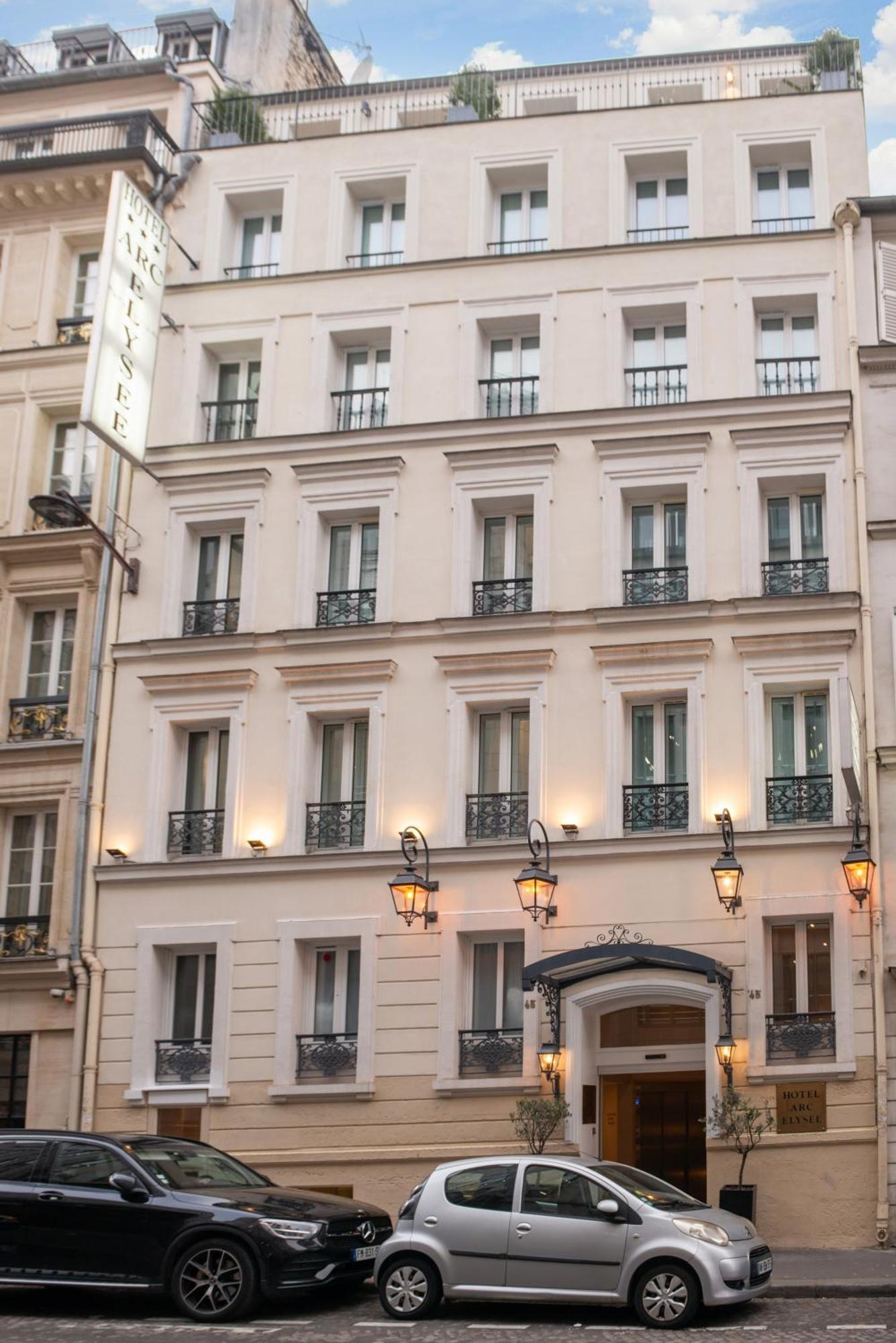 Arc Elysees Paris Exteriör bild